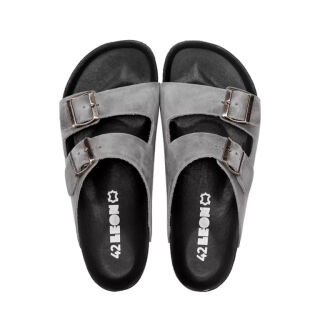 Шльопанці Анатомічні чоловічі Leon 4724 сірі