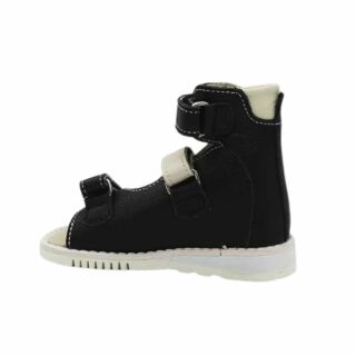 Ортопедичні дитячі босоніжки Ortofoot 121 LJ сині з корабликом