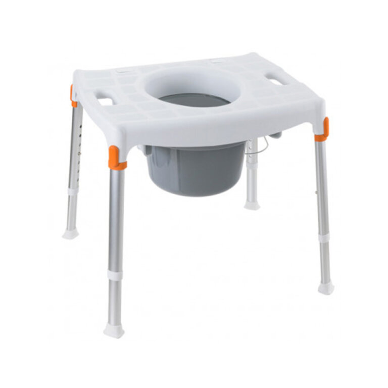 Стілець-туалет 3в1 KING-CMD-00 алюмінієвий, макс. навантаження до 120, (без санітарного оснащення)