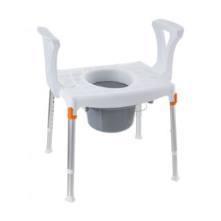 Стілець-туалет 3в1 KING-CMD-00 алюмінієвий, макс. навантаження до 120, (без санітарного оснащення)