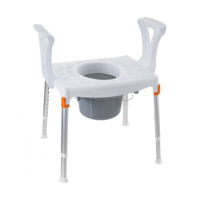 Стілець-туалет 3в1 KING-CMD-00 алюмінієвий, макс. навантаження до 120, (без санітарного оснащення)
