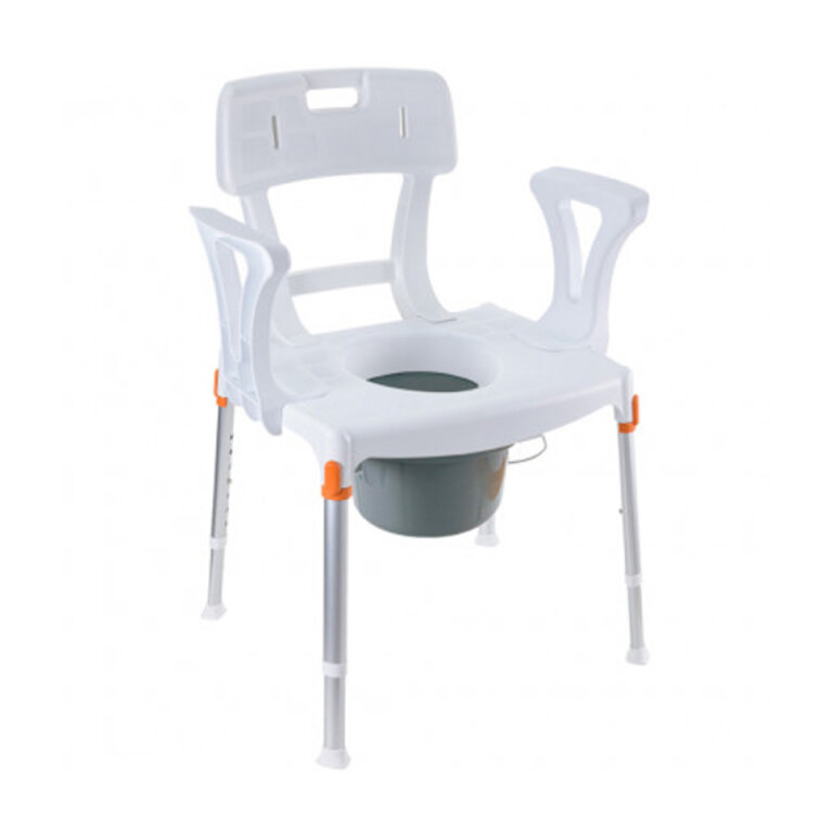 Стілець-туалет 3в1 KING-CMD-00 алюмінієвий, макс. навантаження до 120, (без санітарного оснащення)