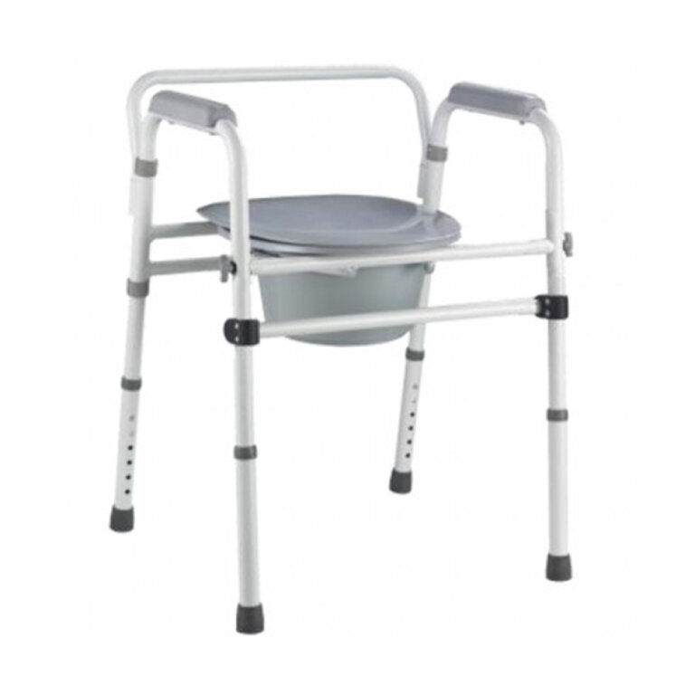 Стілець-туалет OSD-2110QA алюмінієвий, розбірний, макс. навантаження до 150, складається