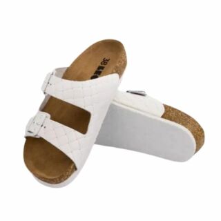 Шлепанцы Анатомические женские Leon 4010 белые