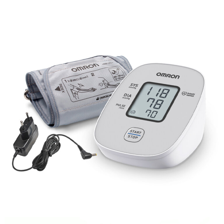 Тонометр автоматический Omron M2 Basic + адаптер (HEM-7121J-E)