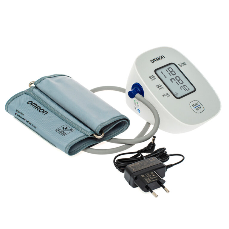 Тонометр автоматический Omron M2 Basic + адаптер (HEM-7121J-E)