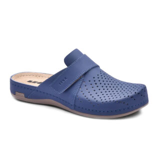 Анатомічні жіночі тапочки-сабо Leon 970 синій баккар
