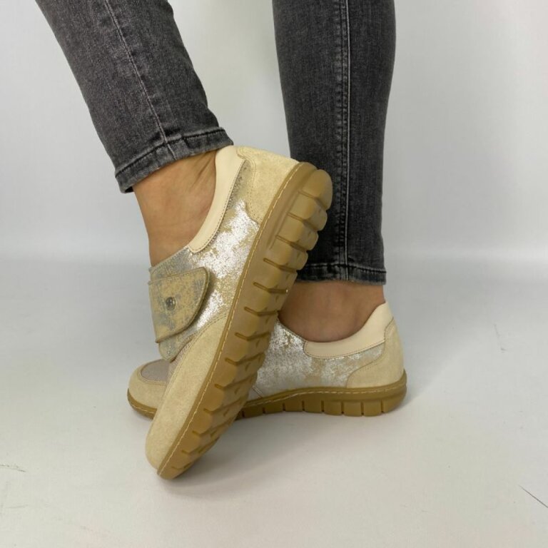 Анатомические женские кроссовки Softmode 2505 золото