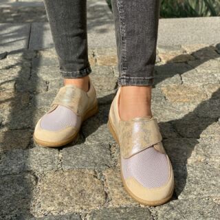 Анатомические женские кроссовки Softmode 2505 золото