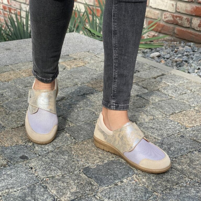 Анатомические женские кроссовки Softmode 2505 золото