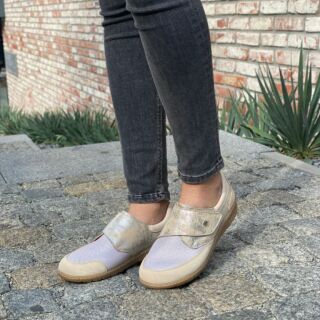 Анатомические женские кроссовки Softmode 2505 золото