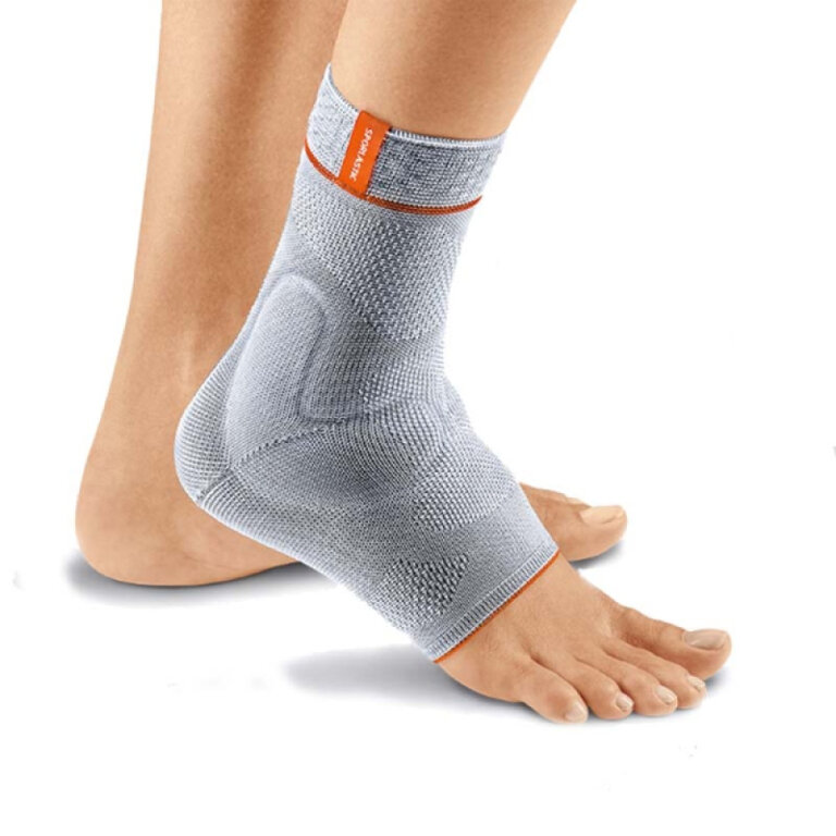 Дитячий бандаж на гомілковостопний суглоб Sporlastic MALLEO-HIT Kids 87074 еластичний з гелевими вставками