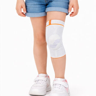 Дитячий бандаж на колінний суглоб Sporlastic GENU-HiT KIDS 87081 із силіконовим кільцем