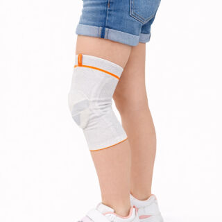 Дитячий бандаж на колінний суглоб Sporlastic GENU-HiT KIDS 87081 із силіконовим кільцем