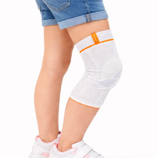 Дитячий бандаж на колінний суглоб Sporlastic GENU-HiT KIDS 87081 із силіконовим кільцем