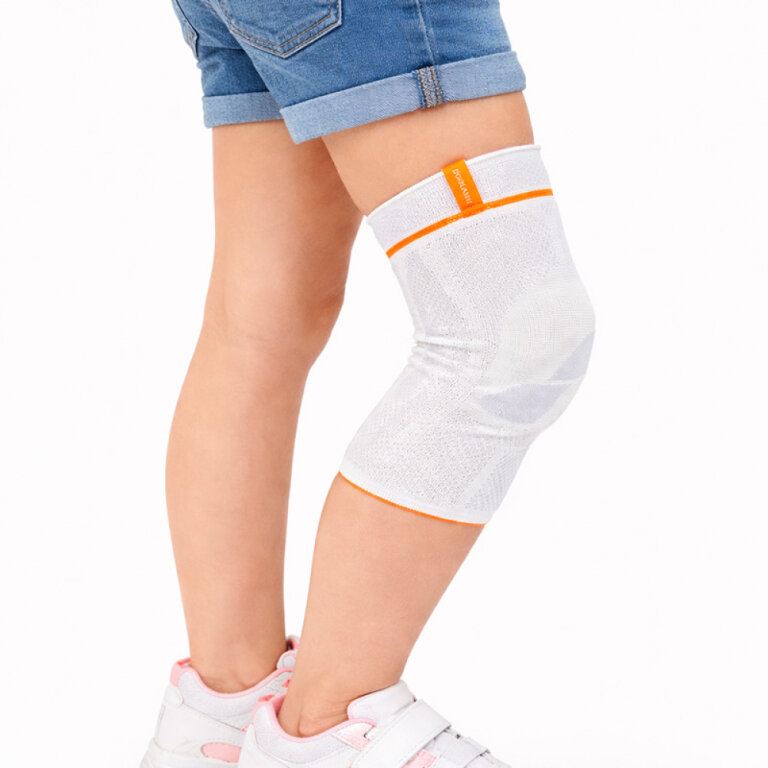 Дитячий бандаж на колінний суглоб Sporlastic GENU-HiT KIDS 87081 із силіконовим кільцем