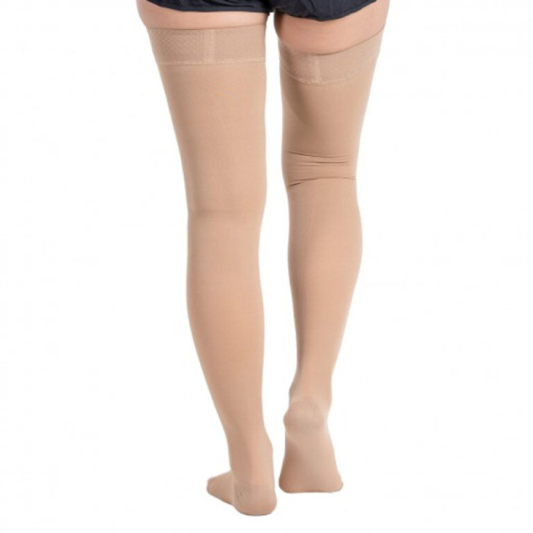 Компрессионные чулки Ortomedica 2 класс (23-32 мм.рт.ст.) закрытый носок, бежевые