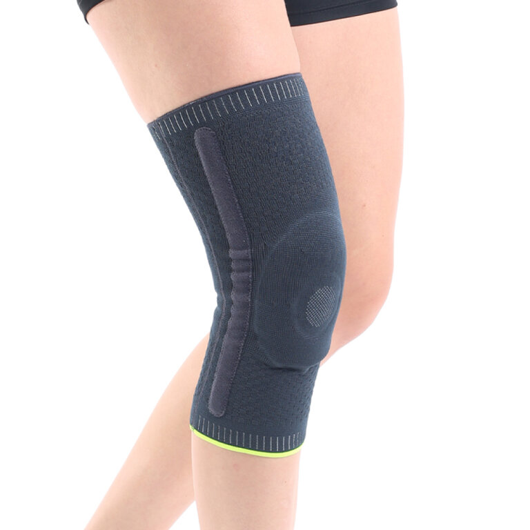 Бандаж на колінний суглоб еластичний Ortomedica REF-700 OPC з силіконовим кільцем та спіральними ребрами