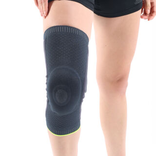 Бандаж на колінний суглоб еластичний Ortomedica REF-700 OPC з силіконовим кільцем та спіральними ребрами