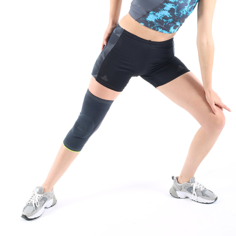 Бандаж на колінний суглоб еластичний Ortomedica REF-700 OPC з силіконовим кільцем та спіральними ребрами