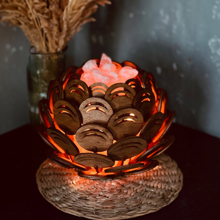 Лампа солевая "Шишка" 4 кг