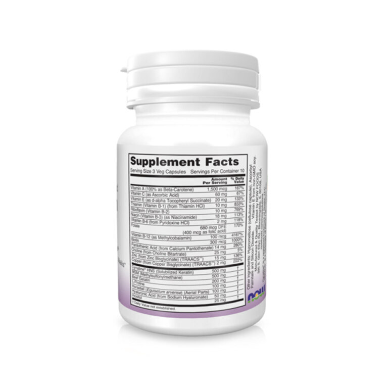 Вітаміни NOW CLINICAL HAIR, SKIN & NAILS краса та здоров`я у капсулах №30