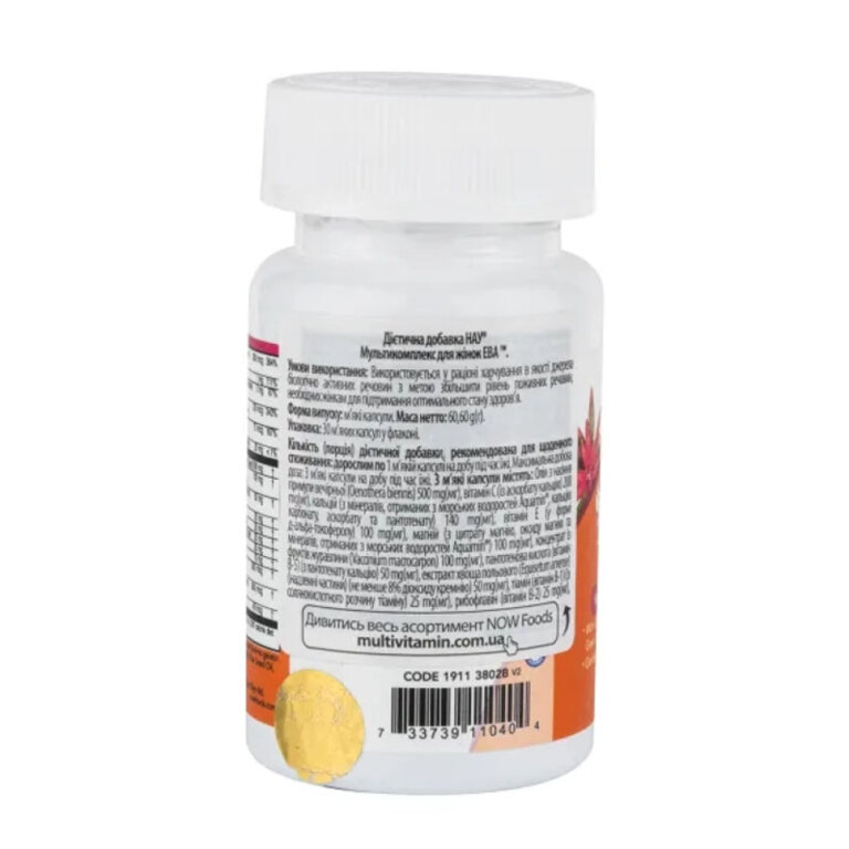 Вітаміни NOW EVE комплекс для жінок у м'яких капсулах №30