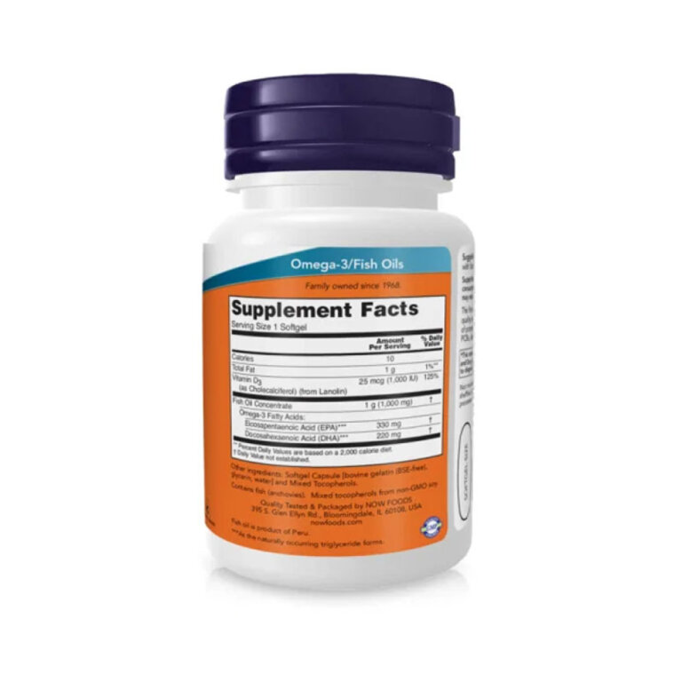 Вітаміни NOW TRI-3D ОМЕГА у м'яких капсулах №30