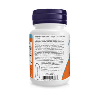 Вітаміни NOW TRI-3D ОМЕГА у м'яких капсулах №30