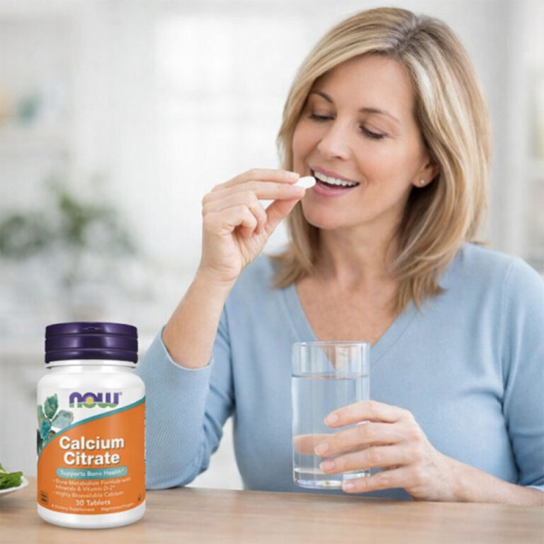 Вітаміни NOW КАЛЬЦІЮ ЦИТРАТ у таблетках №30