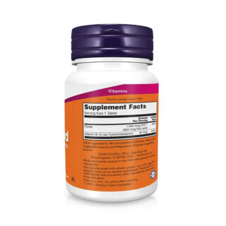 Вітаміни NOW ФОЛІЄВА КИСЛОТА 800 мкг у таблетках №30