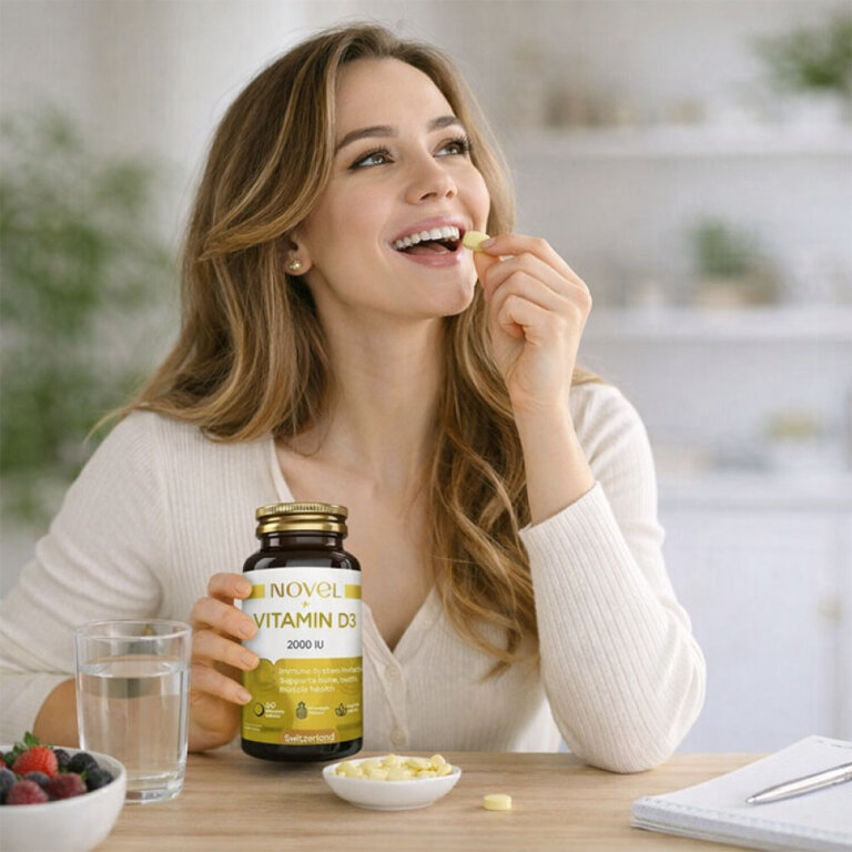 Вітаміни жувальні NOVEL Вітамін D3 2000 МО №60