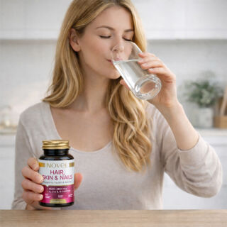 Витамины жевательные NOVEL Волосы, кожа и ногти №60