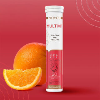 Вітаміни шипучі NOVEL Multivit №20