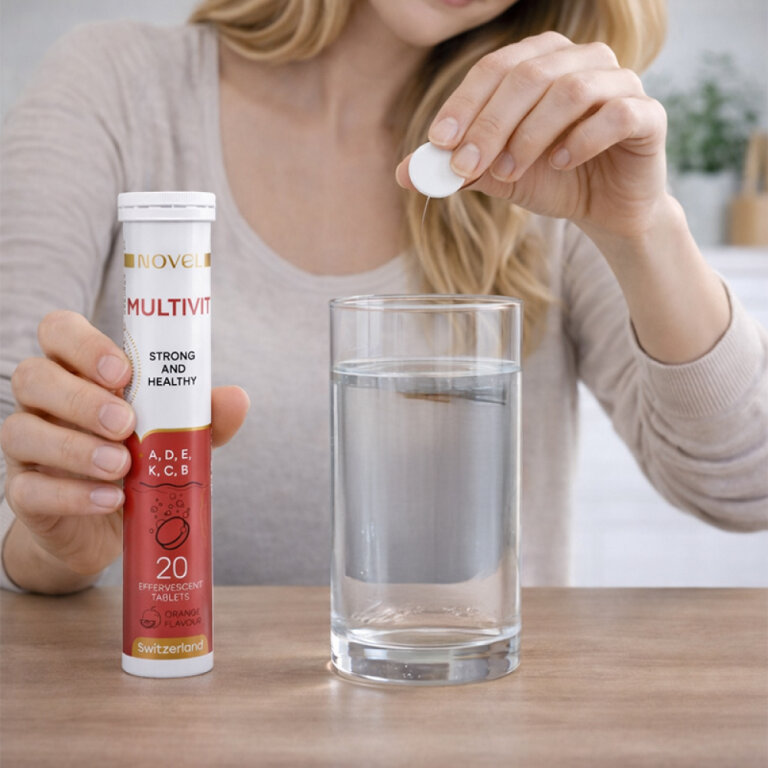 Вітаміни шипучі NOVEL Multivit №20