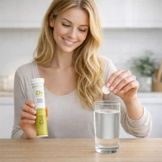 Вітаміни шипучі NOVEL Vitamin C + Zinc + D №20