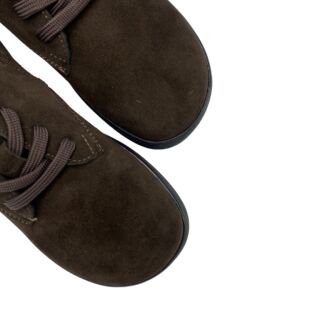 Женские ботинки анатомические Ortomedica 1601-02 замш, коричневый