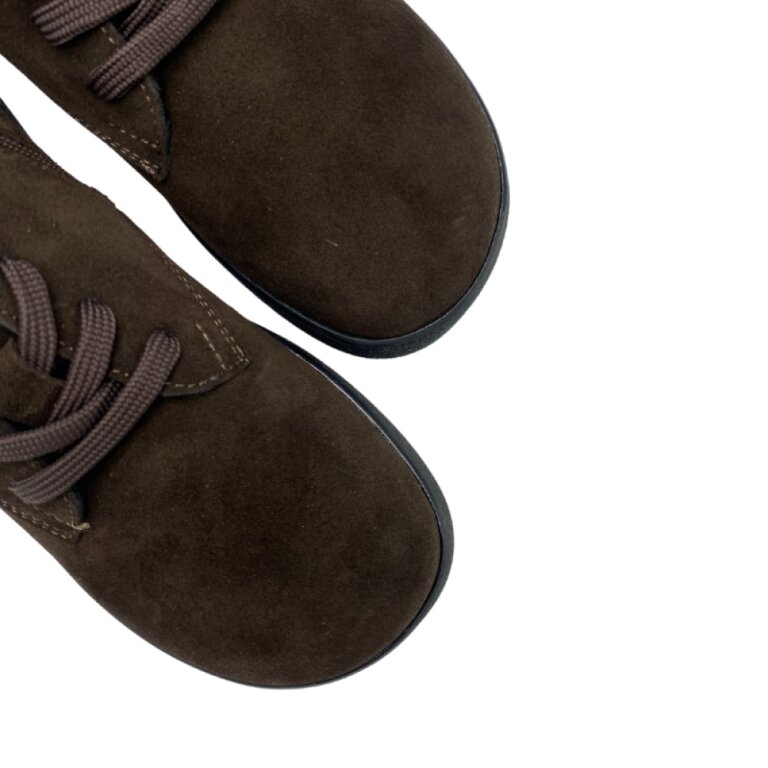 Женские ботинки анатомические Ortomedica 1601-02 замш, коричневый