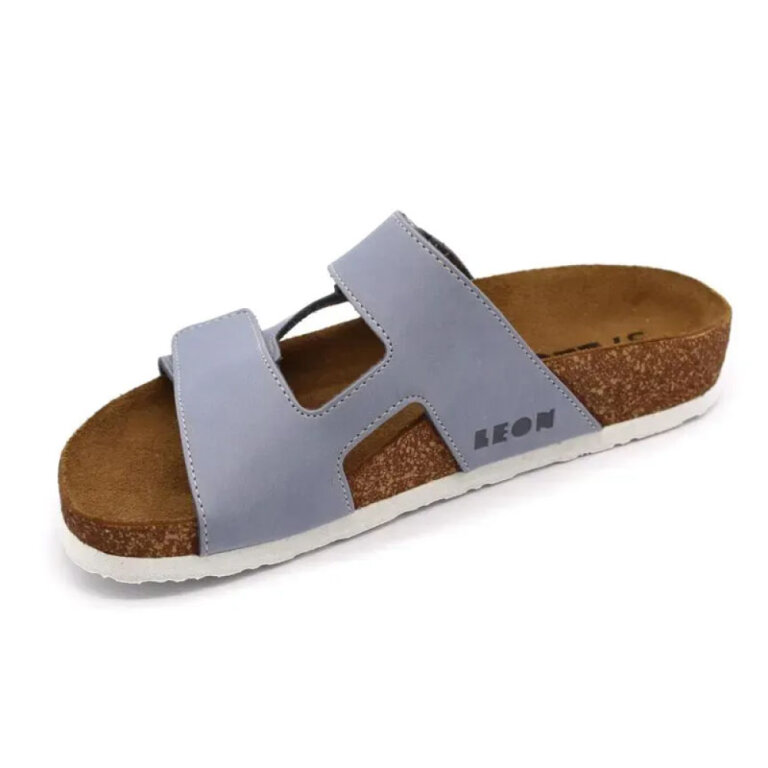 Шлепанцы женские Leon 4051 голубой орландо