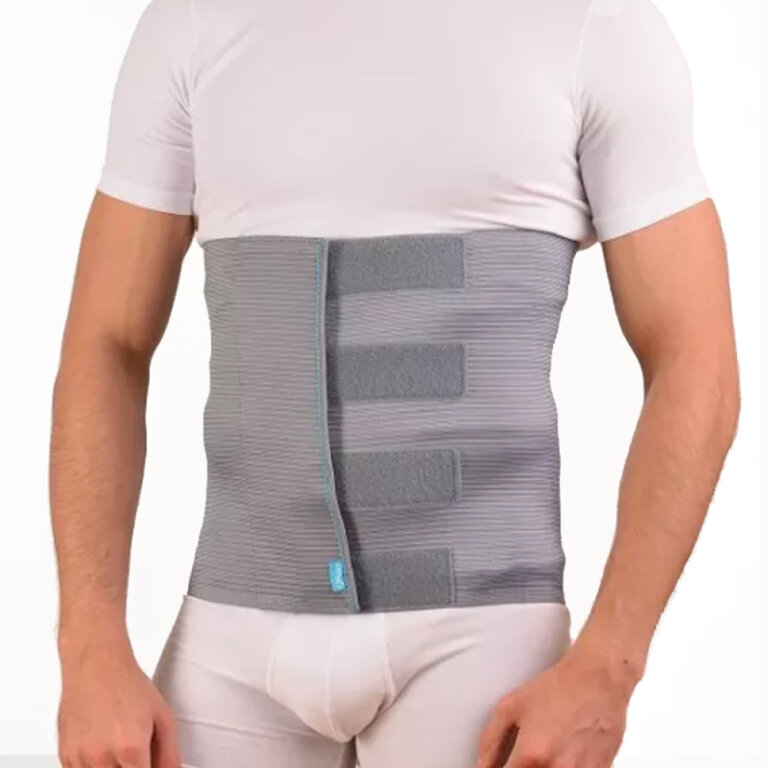 Бандаж післяопераційний Алком 2023 сірий