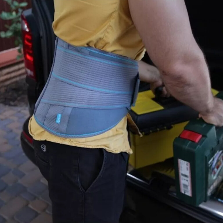 Корсет на попереково-крижовий відділ хребта Алком 2030 сірий