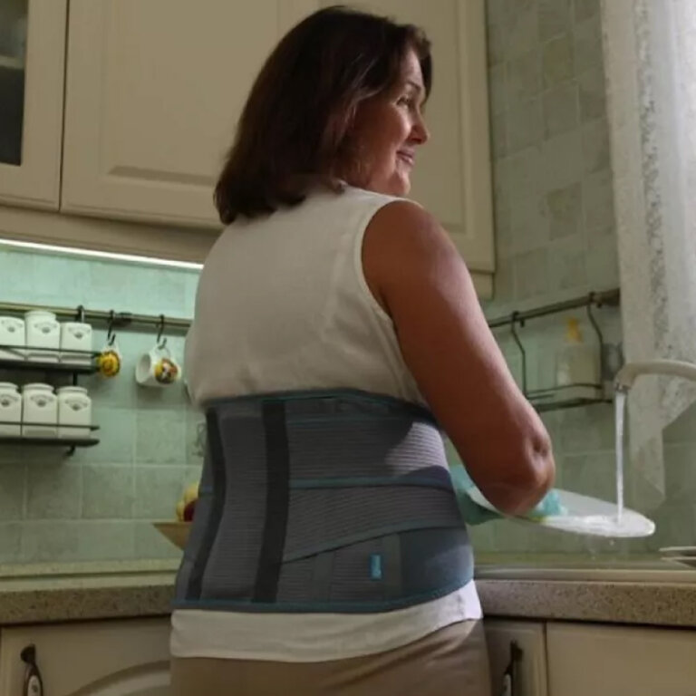 Корсет на попереково-крижовий відділ хребта Алком 2030 сірий