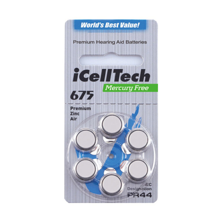 Батарейка iCellTech 675
