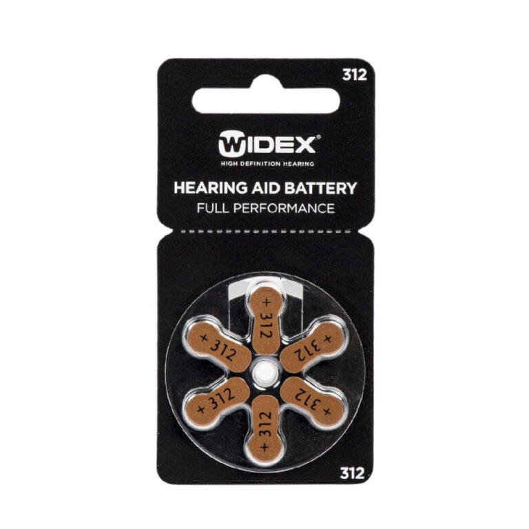 Батарейка Widex 312 (1 шт.)