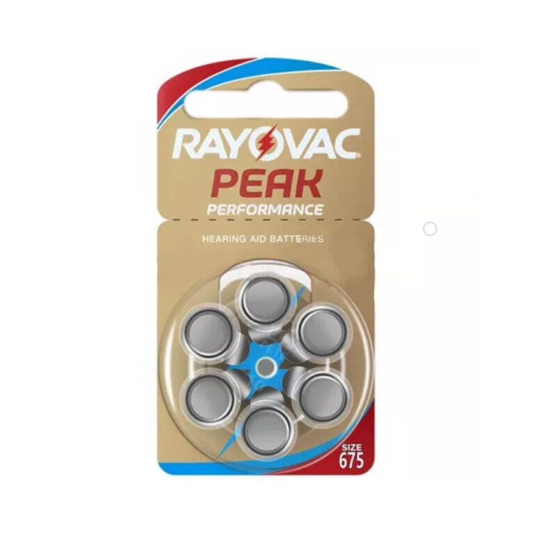Батарейка до СА, Rayovac PEAK р.675