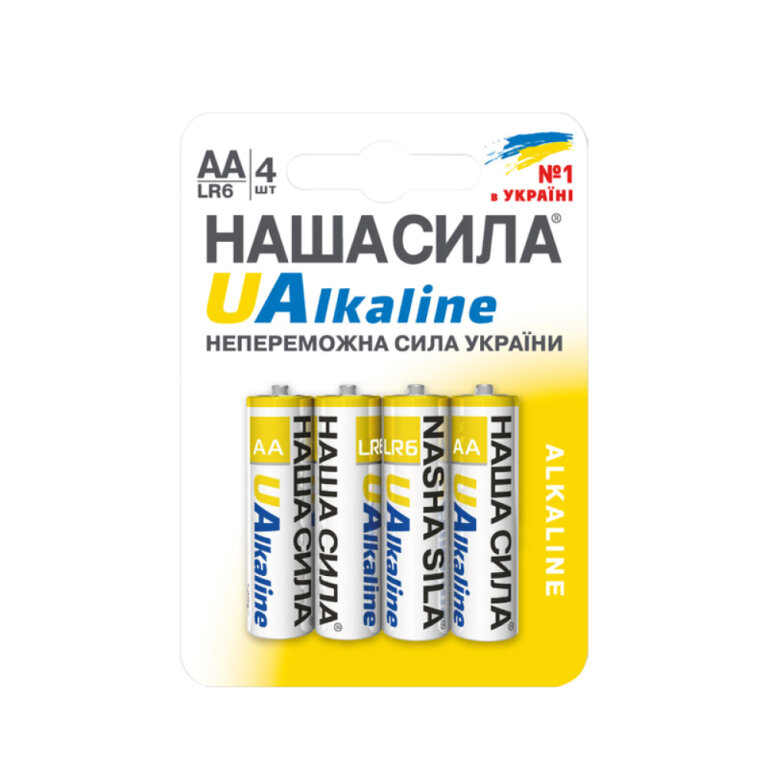 Батарейка НАША СИЛА LR6 Alkaline AA