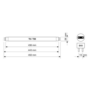 Кварцевая лампа BactoSfera BS 15W OZONE FREE