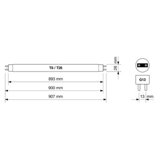 Кварцевая лампа BactoSfera BS 30W OZONE FREE