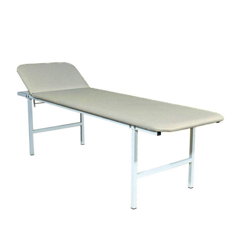 Кушетка процедурная с регулируемым подголовником КРП серая