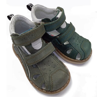 УЦЕНКА! Босоножки Анатомические детские Ortomedica 1036-04 (один из пары потерял цвет) размер 22